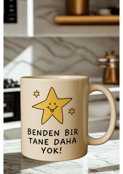 Motivasyon Cümle Yazı Baskı Porselen Kahve Kupa Bardak