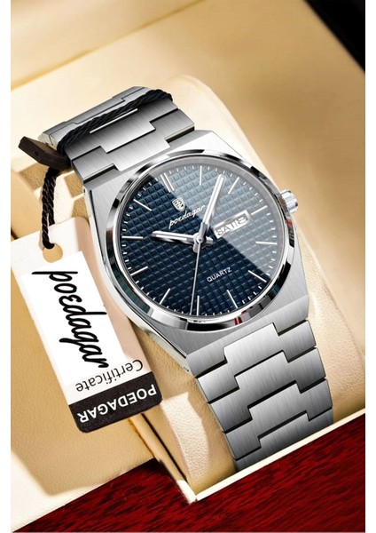 821B Kuvars Mekanizma Klips Kordn Erkek Kol Saati