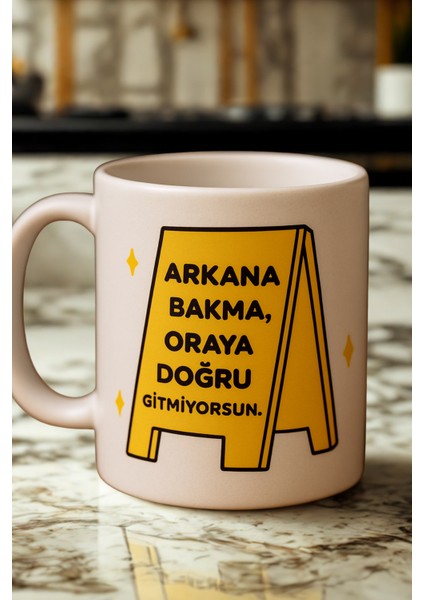 Motivasyon Cümle Yazı Baskı Porselen Kahve Kupa Bardak indirimleri
