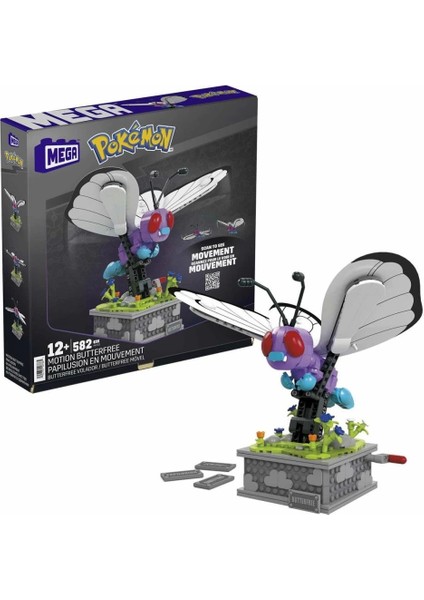 Nessiworld HKT22 Mega™ Pokémon™ Motion Butterfree 582 Parça +12 Yaş modelleri