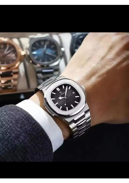 Lüks Klasik Tasarım Pa&tekss Model Erkek Kol SAATI788 modelleri