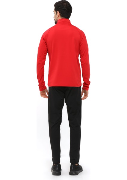 Yarım Fermuarlı Eşofman Altus Kırmızı modelleri