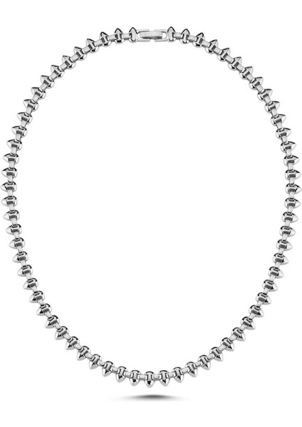 Dopper Rhodium Kolye