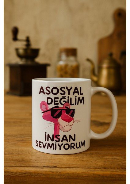 Çokaş Porselen Kahve Kupa Bardak Motivasyon Cümle Yazı Baskılı Desenli 1 Adet modelleri