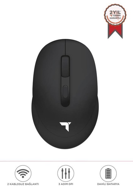 Tm-17 Siyah Çift Modlu Sessiz Kablosuz Mouse Fare fiyatları