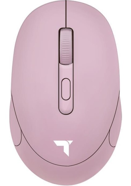 Tm-17 Pembe Çift Modlu Sessiz Kablosuz Mouse Fare