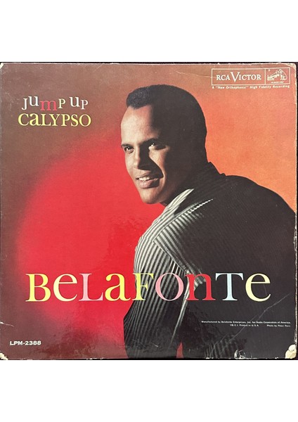 Harry Belafonte – Jump Up Calypso Dönem Baskı Plak