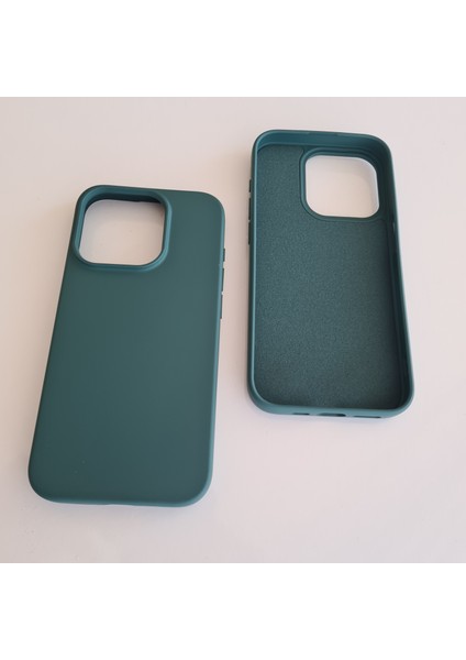 İphone 15 ProMax İle Uyumlu İçi Kadife Esnek Silikon Lansman Kılıf modelleri