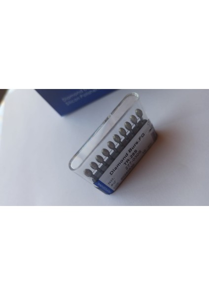 TR-28S Fg Tr-28 Elmas Frezler Diş Laboratuvarı , Parlatma , Frez , Fg Tr-28 Freze Matkap Yüksek Hızlı Stomatoloji Departmanı Diş Lab Taşlama Aracı 1 Kutu 10 Adet modelleri