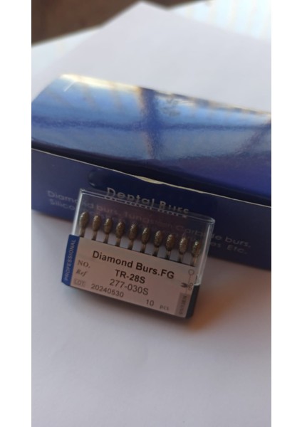 TR-28S Fg Tr-28 Elmas Frezler Diş Laboratuvarı , Parlatma , Frez , Fg Tr-28 Freze Matkap Yüksek Hızlı Stomatoloji Departmanı Diş Lab Taşlama Aracı 1 Kutu 10 Adet fırsatları