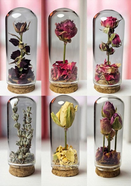 Pisidia Kırmızı Gül Kapsülü – Kurutulmuş Çiçek Fanusu, Antik, Dekoratif Biblo, Düğün, Nişan fiyatları