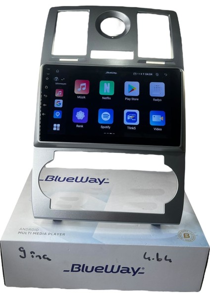 Chrysler 300C 2005-2012 Blueway 4-64 Profesyonel Oem Multimedia fiyatları