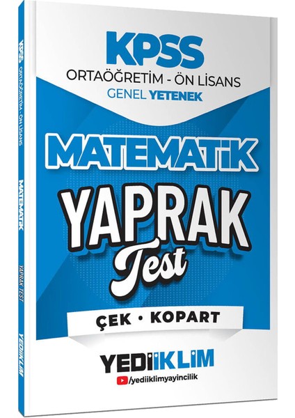 2026 Kpss ortaöğretim Ön Lisans Gygk konu-Soru Bankası 5+5 Kitap-Tüm Dersler Çek Kopart Yaprak Test