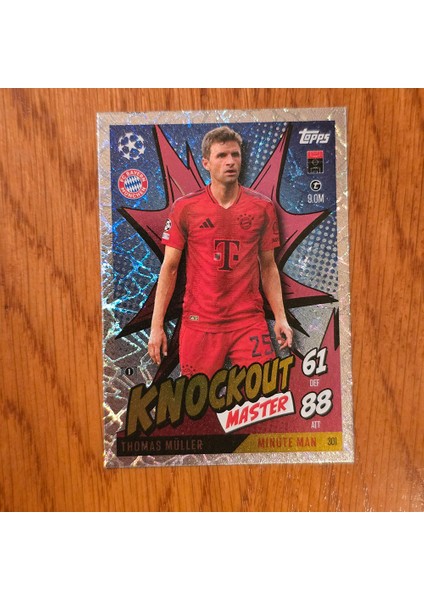 Toops Knockout Master Thomas Müller Oyun Kartı