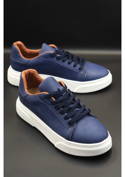 Erkek Lacivert Sneaker Ayakkabı | Hafif Taban, Şehir Stili, Günlük Rahat Kullanım fırsatları