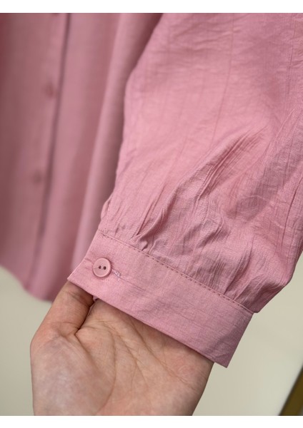 Nubona Önü Roba Detaylı TUNIK-AS5897 Pembe modelleri