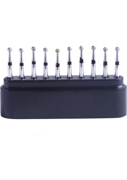 BR-40S Fg Elmas Frezeler BR-40S Elmas Frezler Diş Laboratuvarı Parlatma Freze 10 Adet 1 Kutu