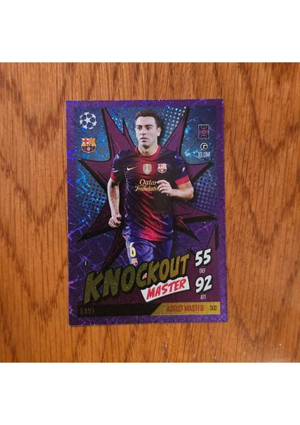 Toops Knockout Master Xavi Oyun Kartı