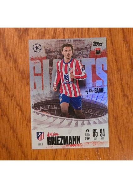 Man Of Game Antoine Griezmann Oyun Kartı