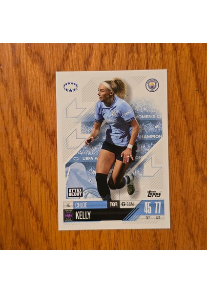 Attax Debut Chloe Kelly Oyun Kartı