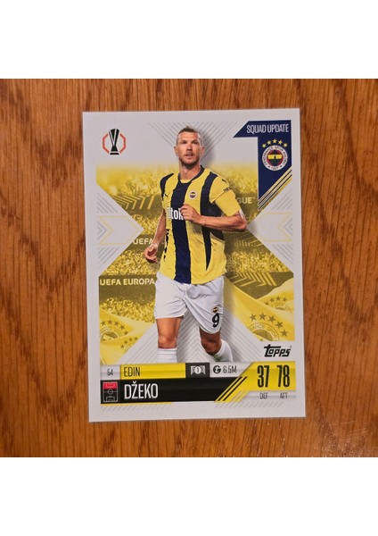 Squad Update Edin Dzeko Oyun Kartı