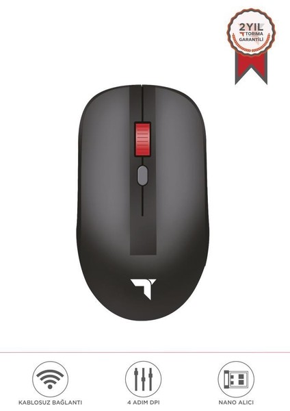 Tm-18 Siyah Kablosuz Mouse Fare fiyatları