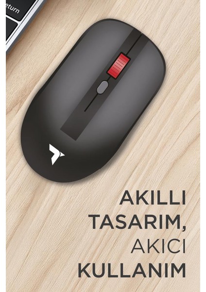 Tm-18 Siyah Kablosuz Mouse Fare modelleri