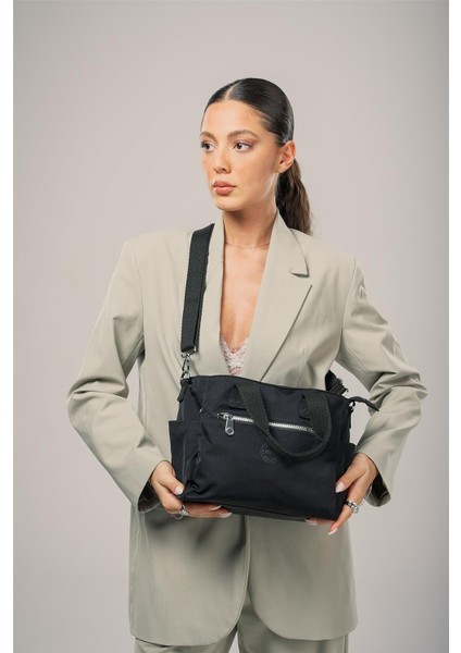 Siyah Kadın Omuz Çantası Ccs London 17963 fiyatları