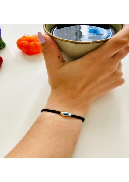 Nazar Göz Makrome Bileklik