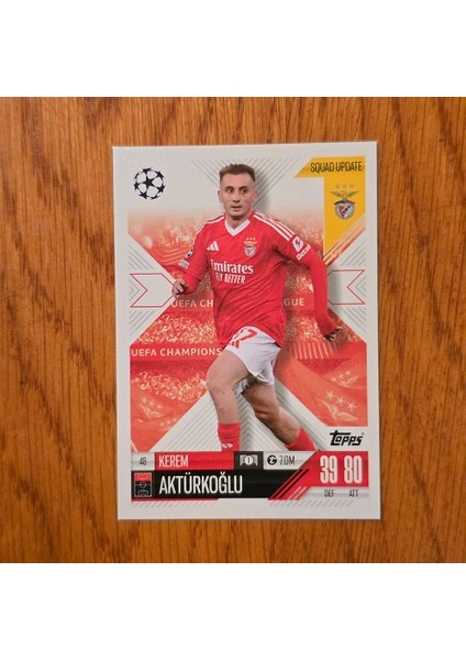 Squad Update Kerem Aktürkoğlu Oyun Kartı