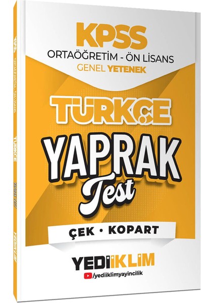 2026 Kpss ortaöğretim Ön Lisans Gygk konu-Soru Bankası 5+5 Kitap-Tüm Dersler 14DENEME ve Yaprak Test fırsatları