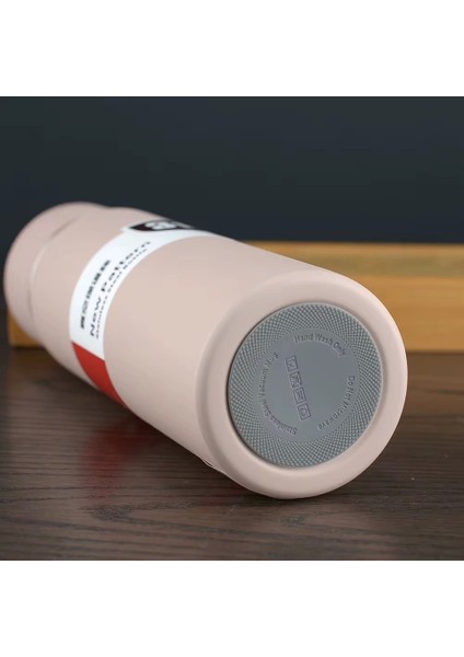 Paslanmaz Çelik Termos Su Şişesi 500ML Vakumlu Kapak Pembe Ithal Ürün indirimleri