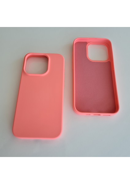 İphone 15 ProMax İle Uyumlu İçi Kadife Esnek Silikon Lansman Kılıf modelleri