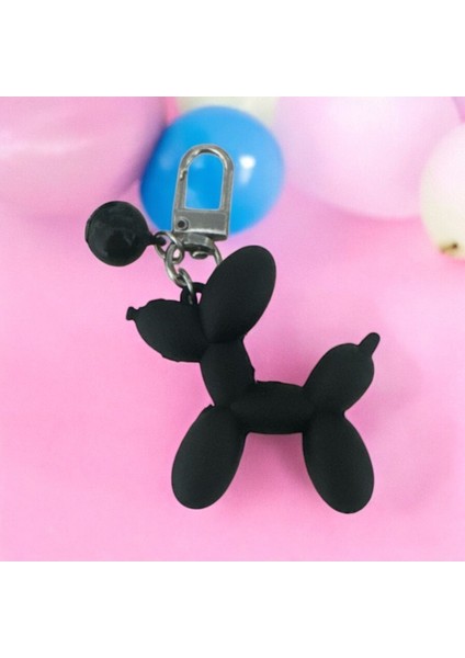 Balon Model Siyah Köpek Anahtarlık modelleri