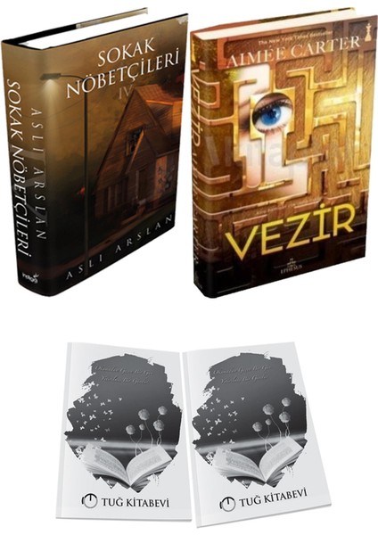 Vezir Ciltli ve Sokak Nöbetçileri 4 Ciltli Aslı Arslan 2li Set + Hediyeli