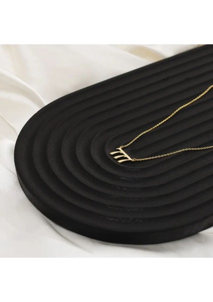 777 Bereket Melek Sayısı Altın Kaplama Kararmaz Kolye modelleri