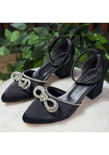 Taş Fiyonklu Bilek Bağlamalı Topuklu Ayakkabı M1117 modelleri