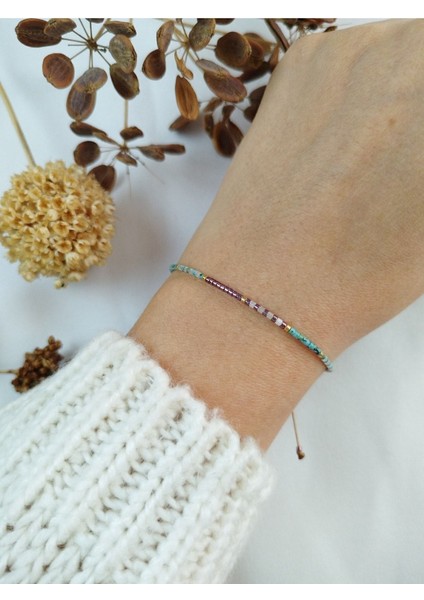 Miyuki Tek Sıra Minimal Bileklik