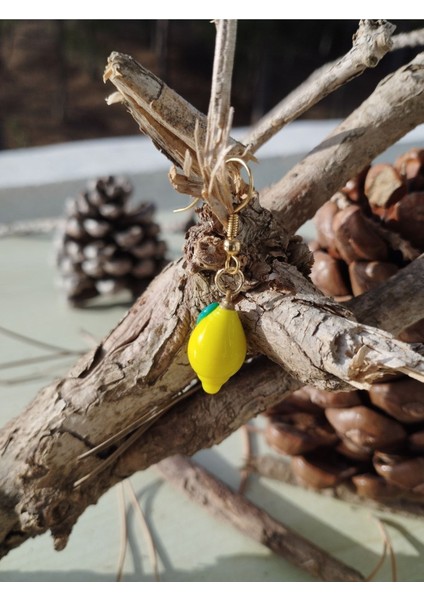 Murano Limon Küpe