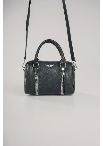 Siyah Kadın Omuz Çantası Ccs London 17822
