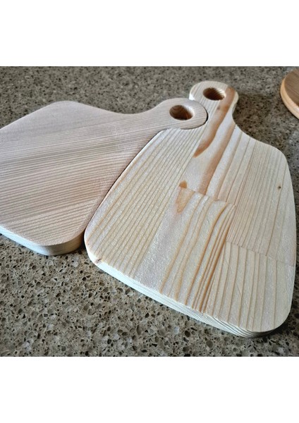 Ahşap Sunum Tahtası - 29 x 17 cm - Açık Kahverengi modelleri