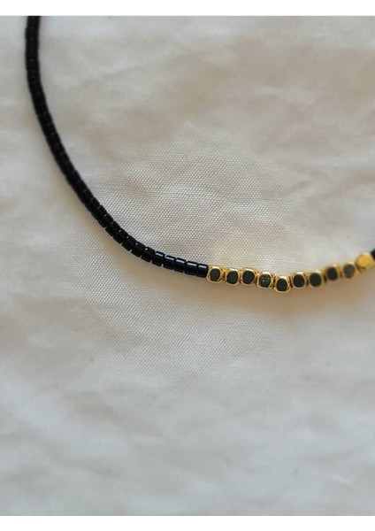 Miyuki Gold Küp Detaylı Boncuk Bileklik fırsatları