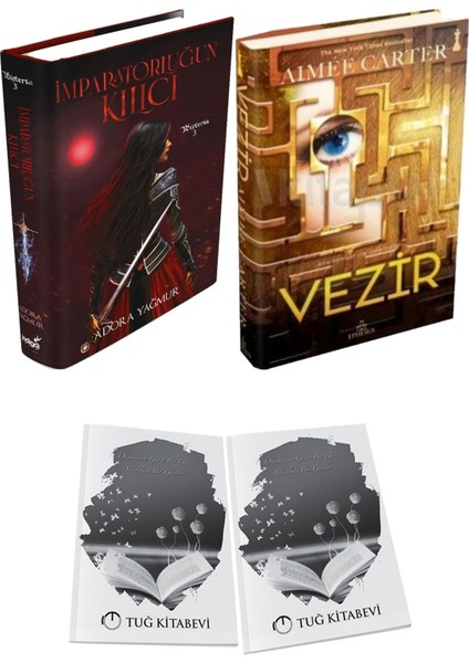 Vezir Ciltli ve Imparatorluğun Kılıcı Ciltli Adora Yağmur 2li Set + Hediyeli