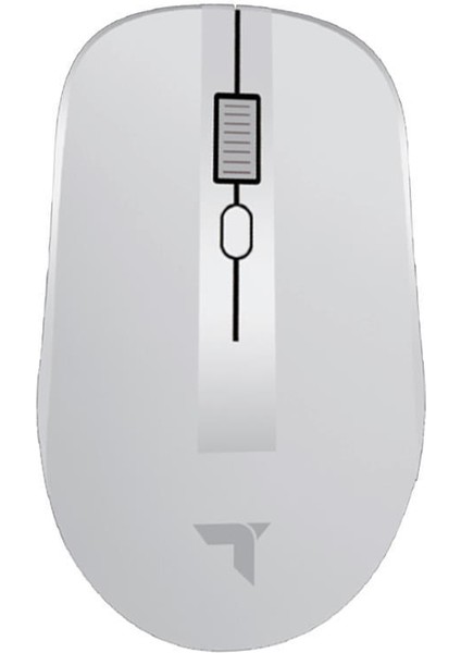 Tm-18 Beyaz Çift Modlu Sessiz Kablosuz Mouse Fare
