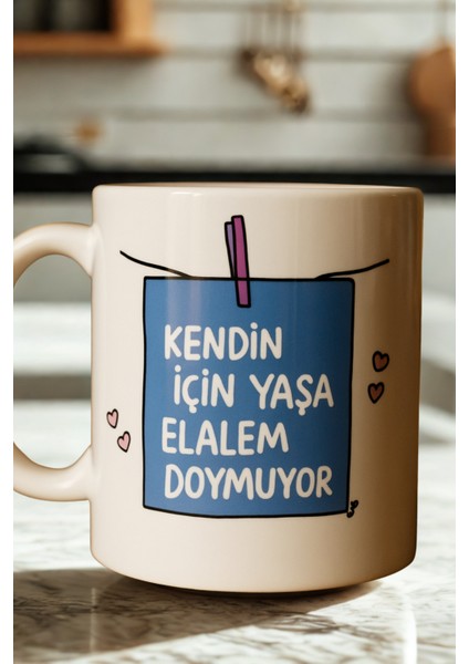 3 Lü Paket Motivasyon Yazı Baskı Porselen Kupa Bardak indirimleri