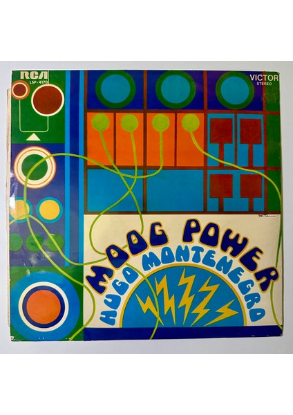 Hugo Montenegro – Moog Power – Dönem Baskı Plak (Ultra Nadir)