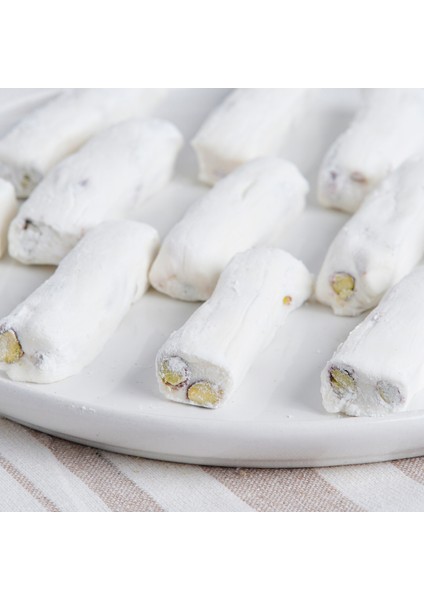Antep Fıstıklı Sütlü Fitil Lokum (Kg) 500 gr