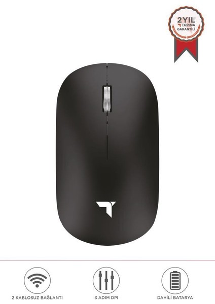 Tm-19 Siyah Çift Modlu Sessiz Kablosuz Mouse Fare fiyatları