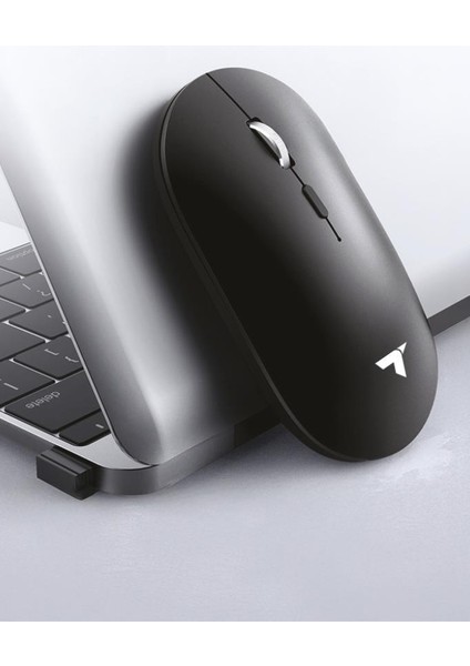 Tm-19 Siyah Çift Modlu Sessiz Kablosuz Mouse Fare modelleri