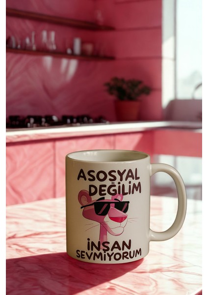 3 Lü Paket Motivasyon Yazı Baskı Porselen Kupa Bardak